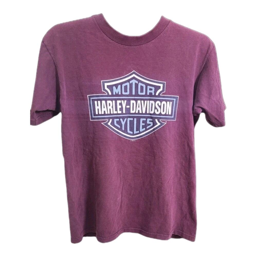Vintage Harley Davidson Shirt 1990's North Tonawanda Made in USA Size M